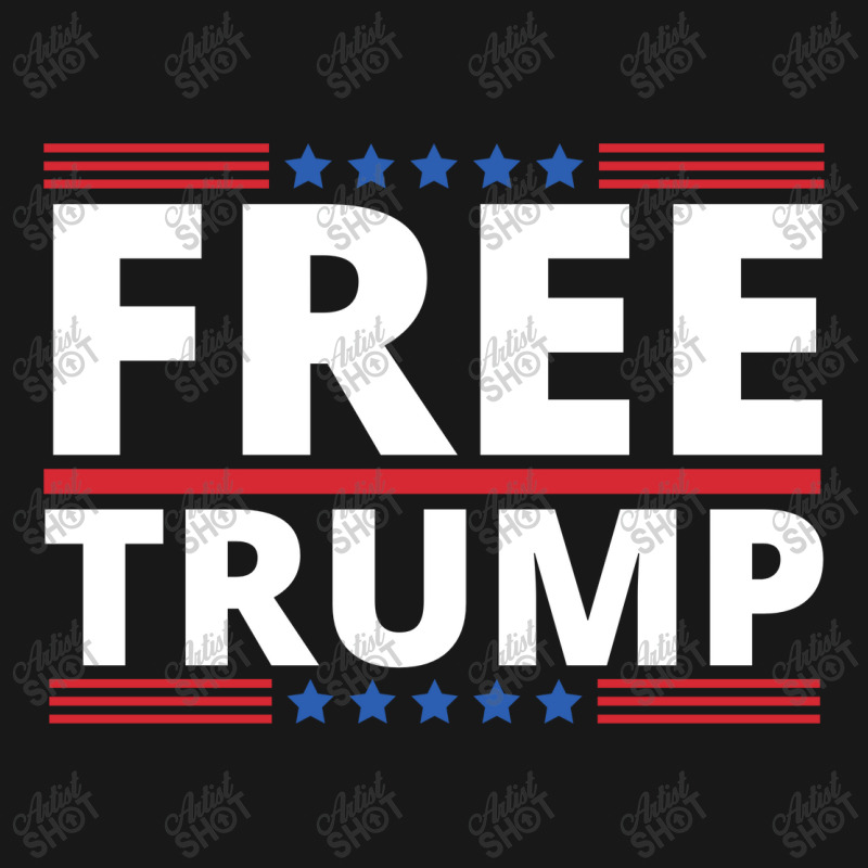 Free Trump Free Donald Trump Republican Support Flannel Shirt | Artistshot