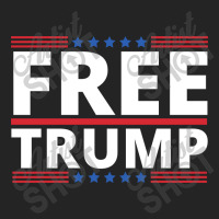 Free Trump Free Donald Trump Republican Support 3/4 Sleeve Shirt | Artistshot