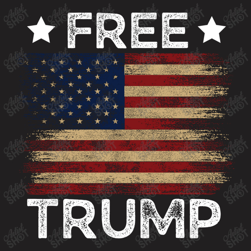 Free Trump Free Donald Trump Republican Support T-shirt | Artistshot