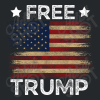 Free Trump Free Donald Trump Republican Support Crewneck Sweatshirt | Artistshot