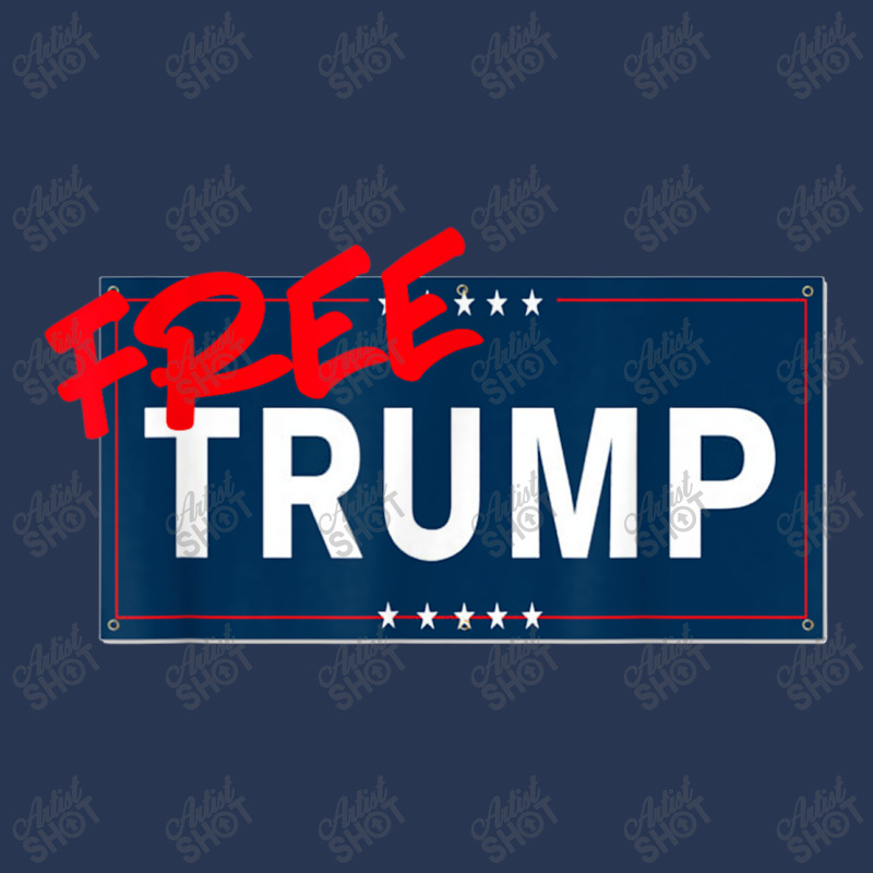 Free Trump Free Donald Trump Republican Support Men Denim Jacket | Artistshot