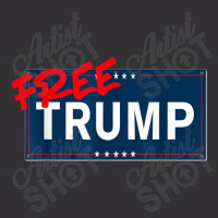 Free Trump Free Donald Trump Republican Support Vintage Hoodie | Artistshot