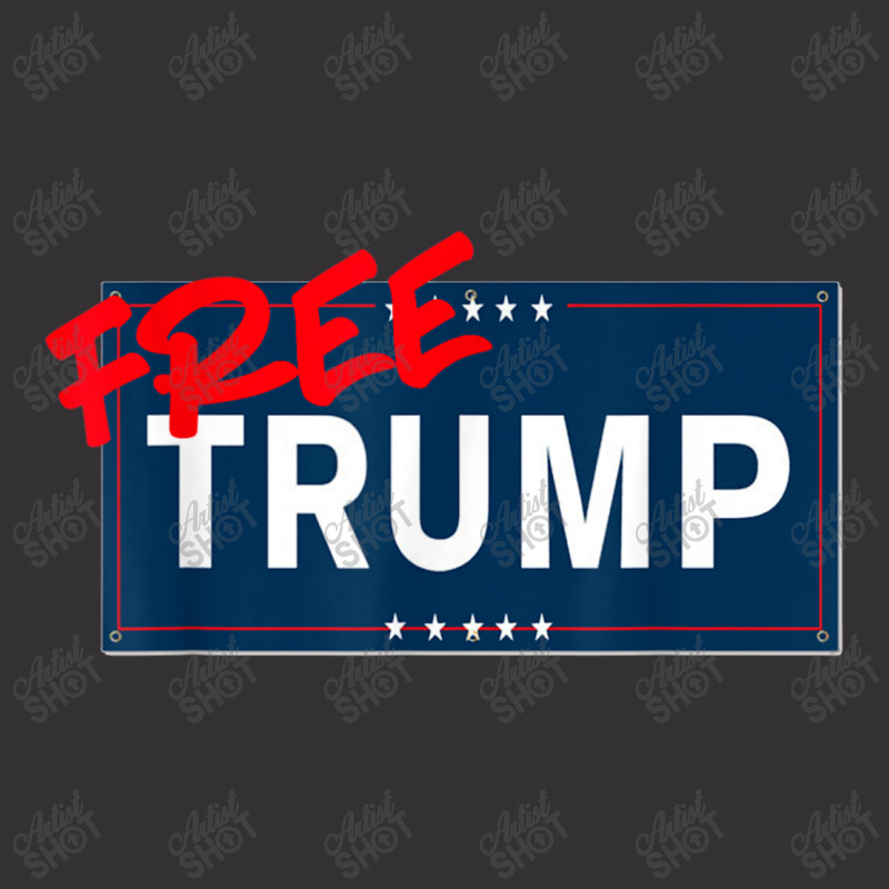 Free Trump Free Donald Trump Republican Support Vintage Hoodie | Artistshot