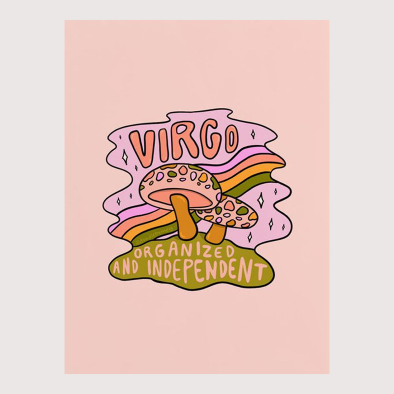 Virgo Mushroom Pocket T-shirt | Artistshot