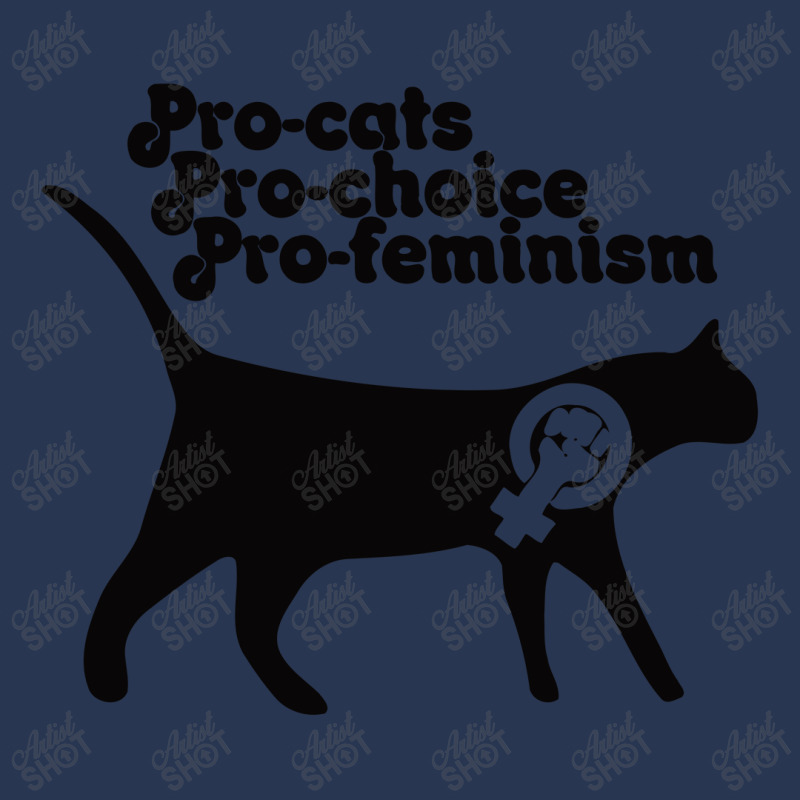 Pro Cats Pro Choice Pro Feminism Ladies Denim Jacket by desyosari | Artistshot