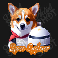 Corgi Astronaut Flannel Shirt | Artistshot