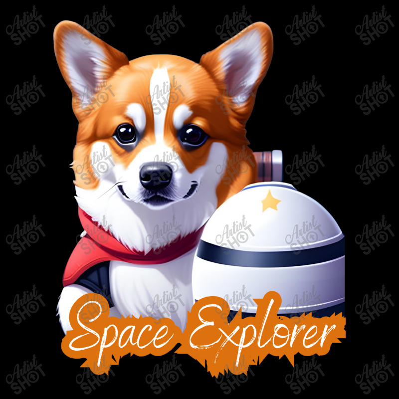 Corgi Astronaut Lightweight Hoodie | Artistshot