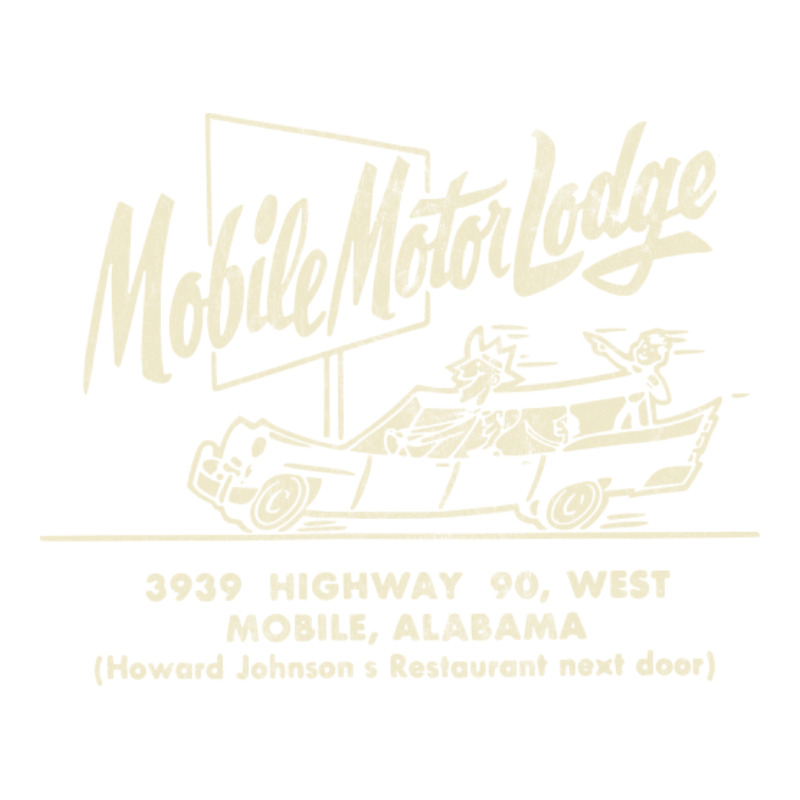 Mobile Motor Lodge Alabama Vintage 60s Aesthetic 3/4 Sleeve Shirt | Artistshot