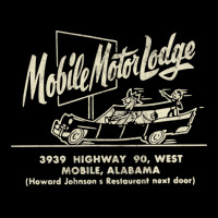 Mobile Motor Lodge Alabama Vintage 60s Aesthetic Men's Long Sleeve Pajama Set | Artistshot