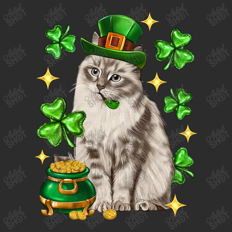 St. Patrick's Day Siberian Cat Exclusive T-shirt by enoddigitalart@gmail.com | Artistshot