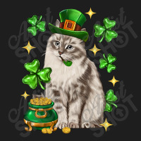 St. Patrick's Day Siberian Cat Classic T-shirt | Artistshot