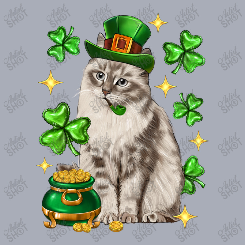 St. Patrick's Day Siberian Cat Tank Dress by enoddigitalart@gmail.com | Artistshot