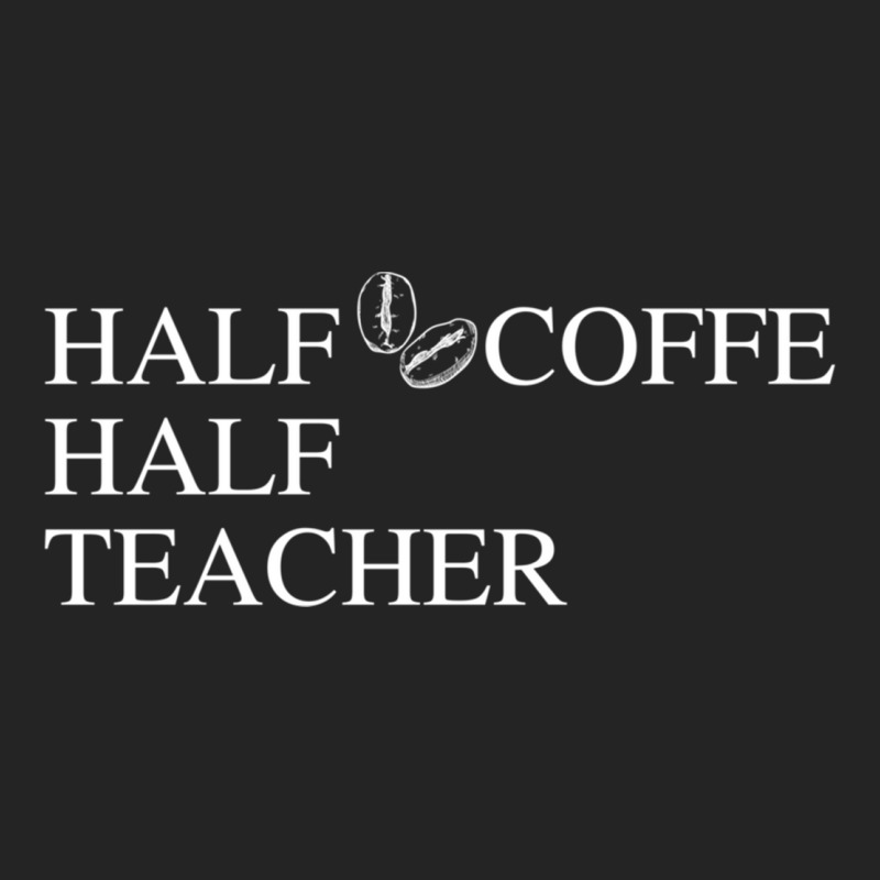 Half Coffee Half Teacher 3/4 Sleeve Shirt by JOHN CHAVEZ | Artistshot