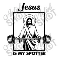 Jesus Is My Spotter Crewneck Sweatshirt | Artistshot