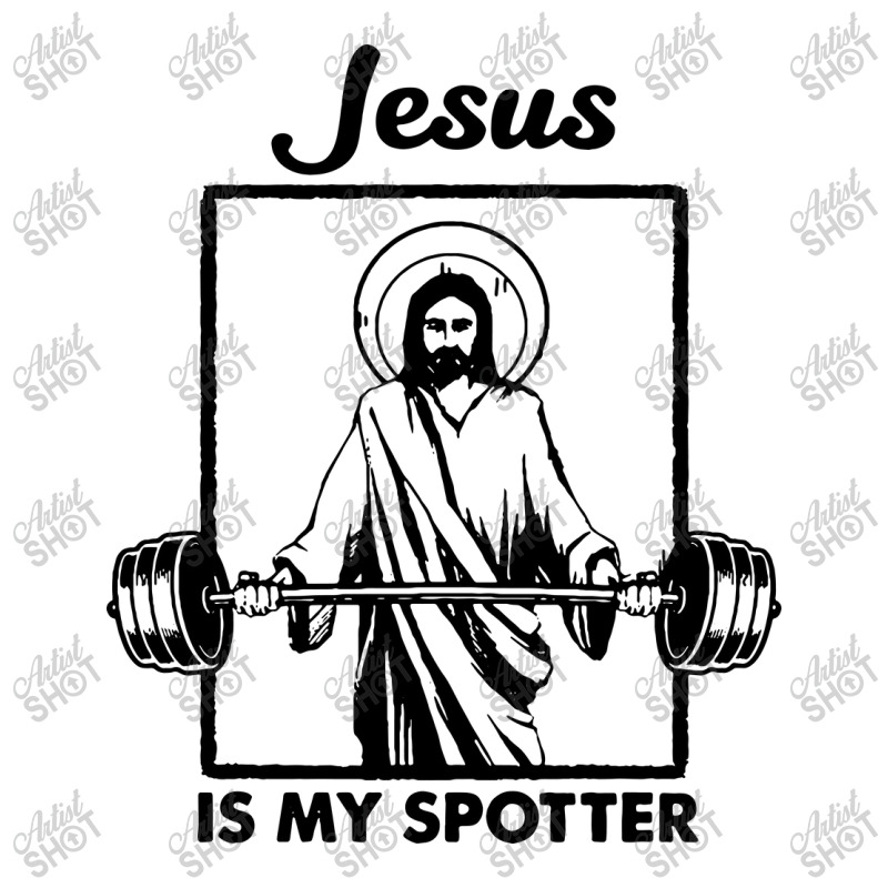 Jesus Is My Spotter Crewneck Sweatshirt | Artistshot