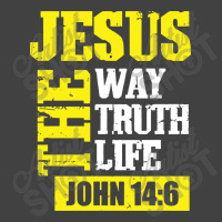 Jesus The Way Truth Life John 14 6 Vintage T-shirt | Artistshot