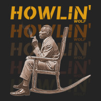 Howlin' Wolf Soul Man Rockin' Chair Fanart 3/4 Sleeve Shirt | Artistshot