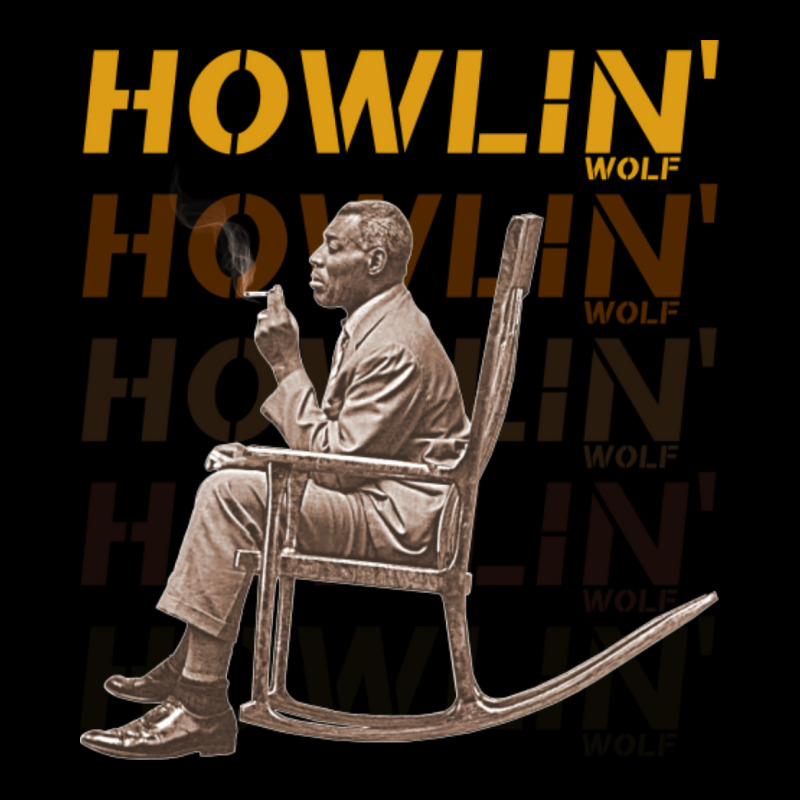 Howlin' Wolf Soul Man Rockin' Chair Fanart Men's Long Sleeve Pajama Set | Artistshot