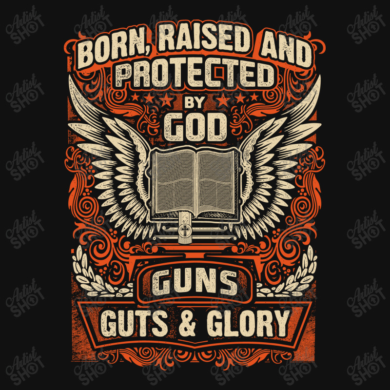 Gun Control Born Raised Protected By God Gns Guts And Glory Weekender Totes | Artistshot