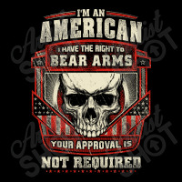 Gun Control I Am American I Have Right To Bear Arms Your Approval Men's Long Sleeve Pajama Set | Artistshot