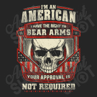 Gun Control I Am American I Have Right To Bear Arms Your Approval Unisex Hoodie | Artistshot