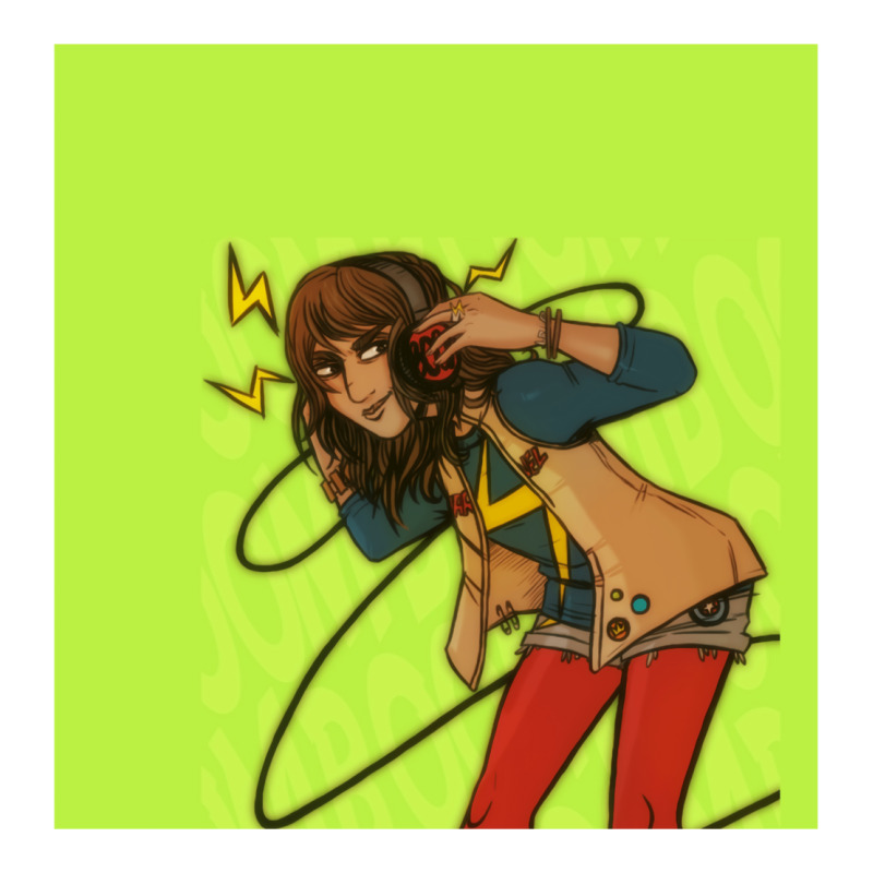 Kamala Khan Chiffon Top Sticker | Artistshot