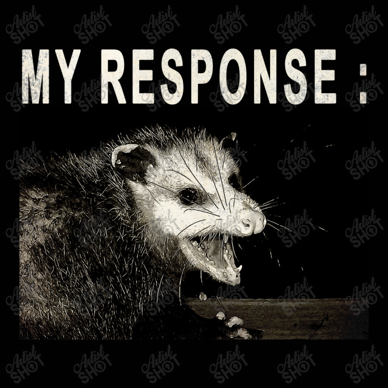 Angry Possum Response Toddler 3/4 Sleeve Tee by Letters 404 | Artistshot