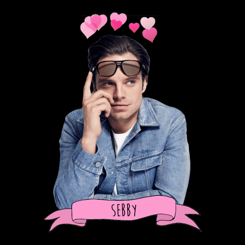 Sebastian Stan With Love Hearts Over His Head Cropped Sweater by wahlefonsekf | Artistshot