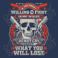 Gun Control If You Aren't Willing To Fight For What You Believe Do Not Men Denim Jacket | Artistshot