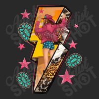 Cowgirl With Lightning Bolt Printed Hat | Artistshot