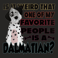 Dalmatian, Black White Spots, Dogs Ladies Fitted T-shirt | Artistshot