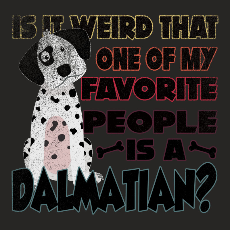 Dalmatian, Black White Spots, Dogs Ladies Fitted T-Shirt by CUSER2870 | Artistshot