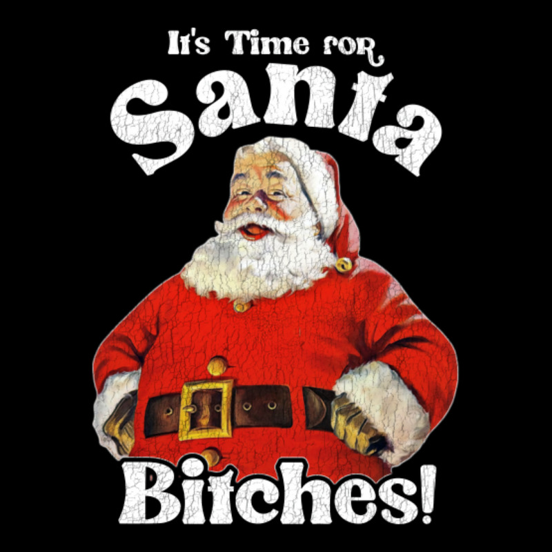 It's Time For Santa Bitches Cropped Hoodie by qafarinakaka8 | Artistshot