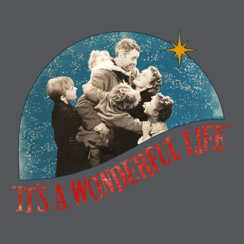 It's A Wonderful Life Distressed Classic Christmas Ladies Fitted T-Shirt by mpofykurpesl | Artistshot