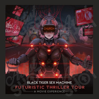 #black Tiger Sex Machine Tour 2022 Ladies Fitted T-shirt | Artistshot