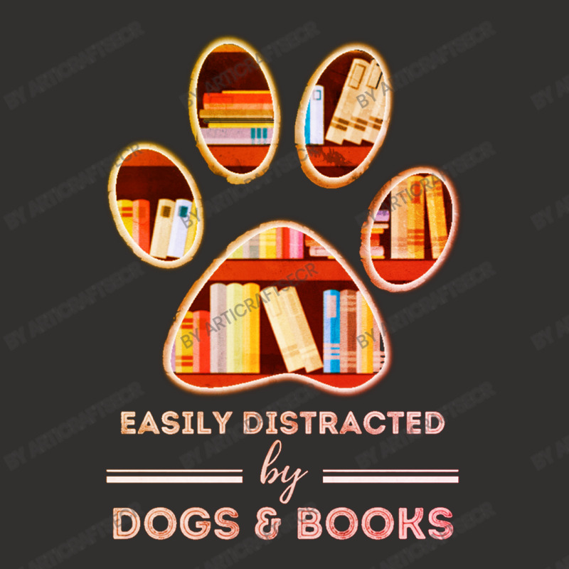 Books And Dogs Lover Champion Hoodie | Artistshot