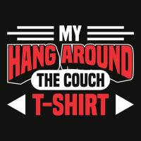 My Hang Around The Couch Scorecard Crop Tee | Artistshot