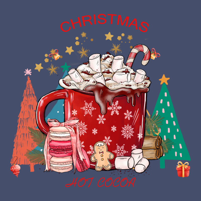 Christmas Hot Cocoa Sblimation T Shirts Merry Chri Vintage Short | Artistshot