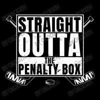 Straight Outta The Penalty Box T-shirt Ice Hockey Player Youth Hoodie | Artistshot