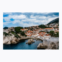 Croatia City Walls T-shirt | Artistshot