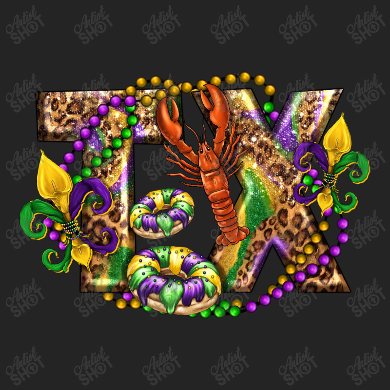 Texas Mardi Gras 3/4 Sleeve Shirt | Artistshot