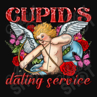 Cupid's Dating Service Valentine's Day Crop Top | Artistshot