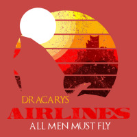 Dracarys Airlines   All Men Must Fly Distressed Zipper Hoodie | Artistshot