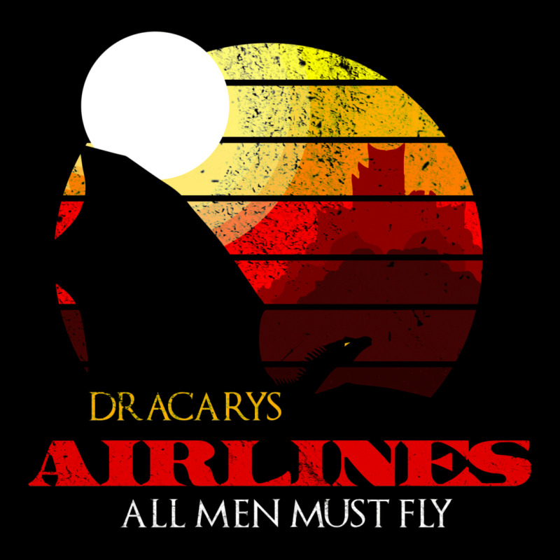 Dracarys Airlines   All Men Must Fly Distressed Lightweight Hoodie | Artistshot