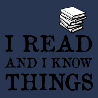 I Read And I Know Things (book) Men Denim Jacket | Artistshot