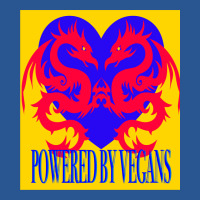 Dragons Powered By Vegans Yellow T-shirt | Artistshot