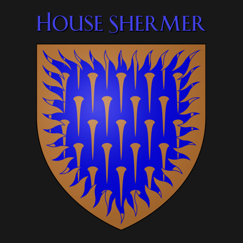 House Shermer Coat Of Arms Heraldry Sigil   A Song Flannel Shirt | Artistshot