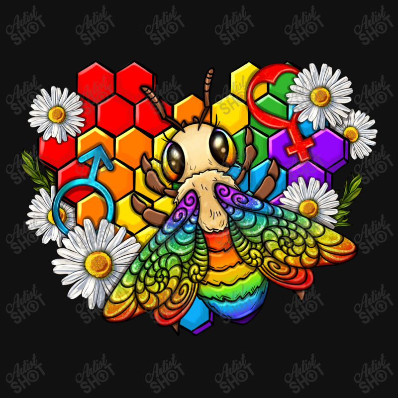 Pride Bee With Daisy Lgbtq Graphic T-shirt | Artistshot