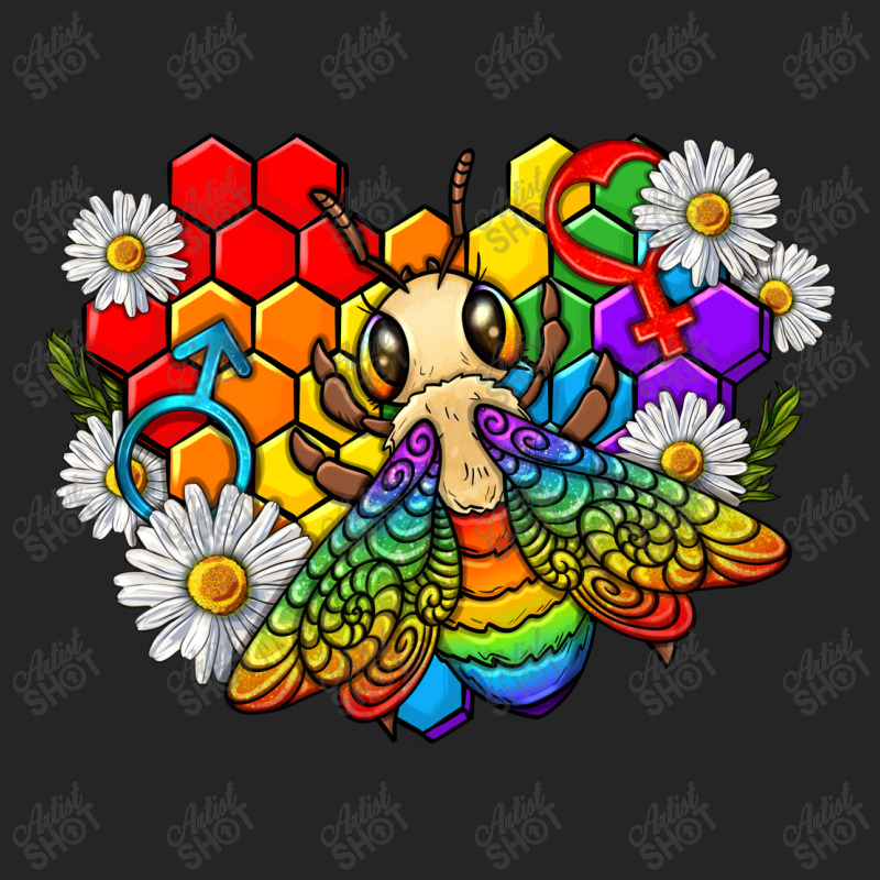 Pride Bee With Daisy Lgbtq Unisex Hoodie | Artistshot