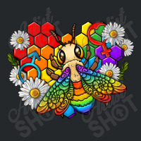 Pride Bee With Daisy Lgbtq Crewneck Sweatshirt | Artistshot